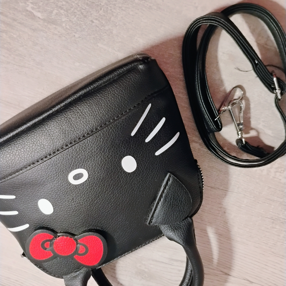 Hello Kitty Black and Red Mini Bag